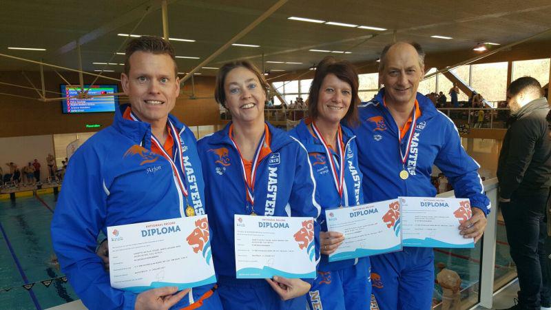 Vier Nederlandse records voor BBZ-masters