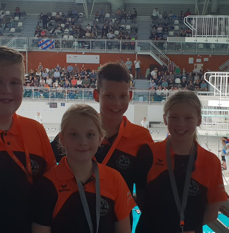 Kwartet schittert op Swim Cup Eindhoven