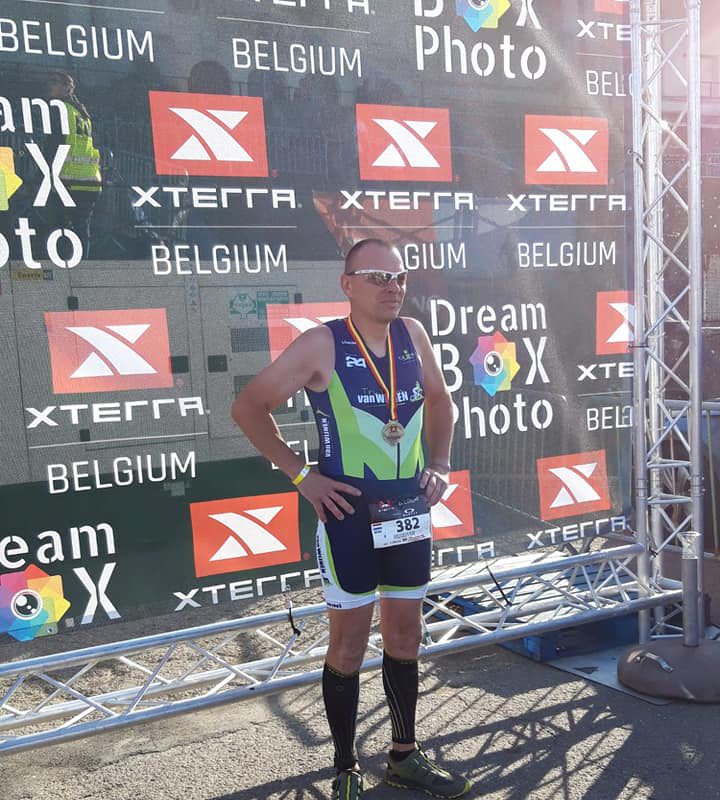 Erik Huisman neemt deel aan Xterra Belgium