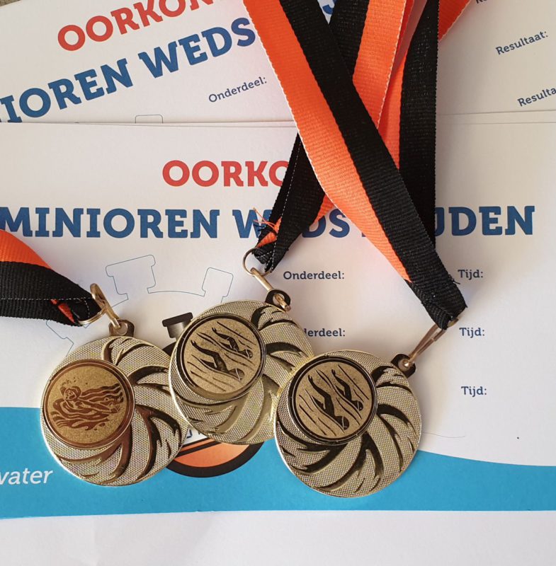 28 medailles en 28 persoonlijke records voor Biesboschzwemmers
