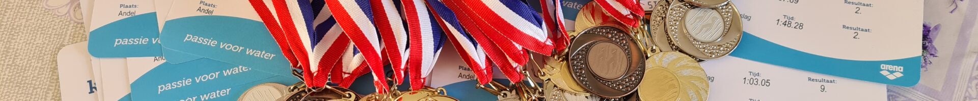 Minioren Biesboschzwemmers behalen ruime medailleoogst