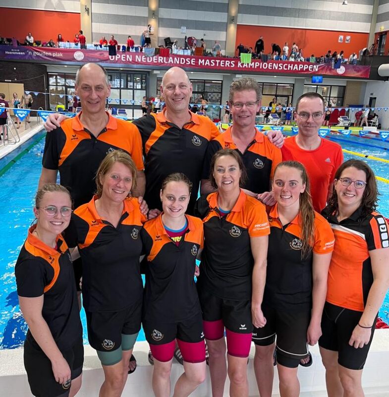 Zeven klapper voor masters Biesboschzwemmers