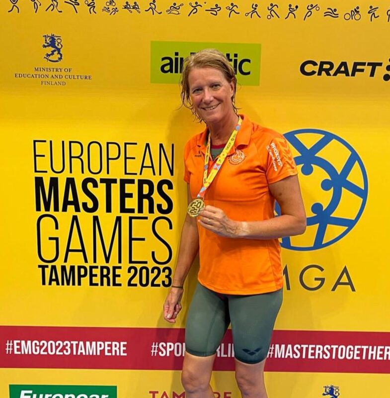 Weer EMG2023 medaille Annette Wijnja
