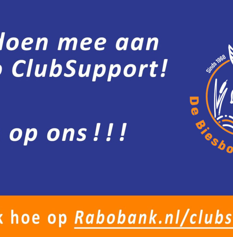 Biesboschzwemmers doen mee aan Rabo ClubSupport 2023