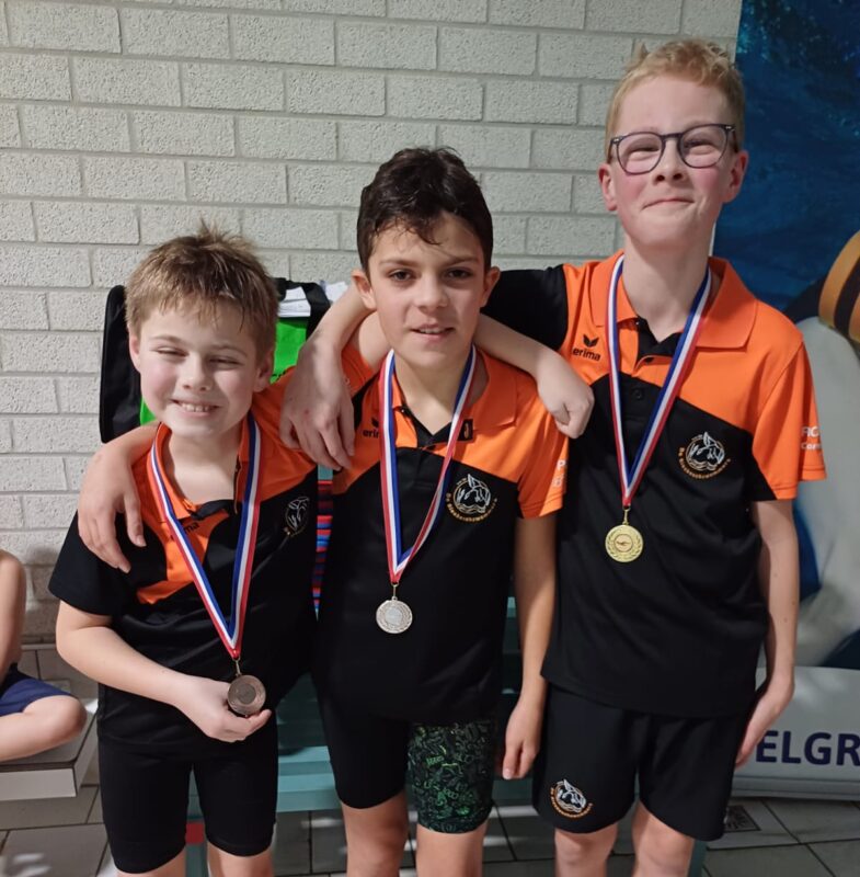 Veel medailles en records voor Biesboschzwemmers